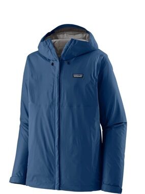 Patagonia Men’s Torrentshell 3L Rain Jacket  Clement Blue Size Large